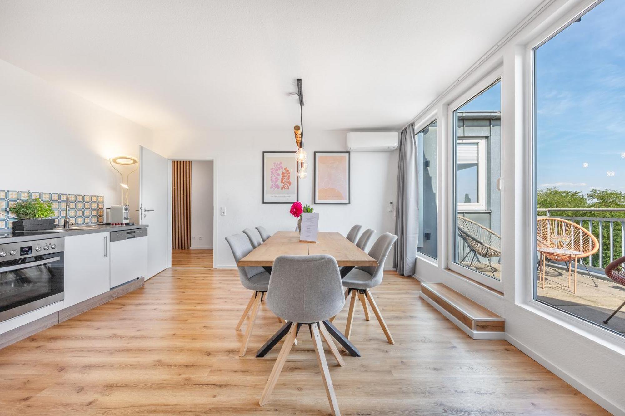 Mango Living I Stadtoase I Modern I 3 Schlafzimmer I 95 Qm I 9 Personen Apartamento Mönchengladbach Quarto foto